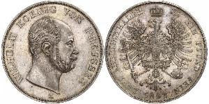 2 Thaler Königreich Preußen (1701-1918) Silber Wilhelm I, German Emperor (1797-1888)