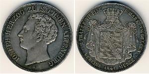 2 Thaler Sachsen-Coburg und Gotha (Herzogtum) (1826-1920) Silber 