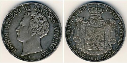 2 Thaler Sachsen-Coburg und Gotha (Herzogtum) (1826-1920) Silber 