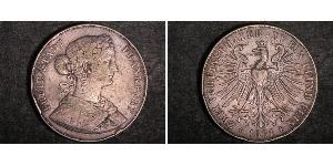 2 Thaler States of Germany Silber 