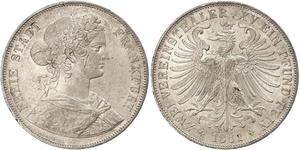 2 Thaler States of Germany Silber 