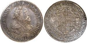 2 Thaler Habsburg Empire (1526-1804) Silver Rudolf II, Holy Roman Emperor (1552 - 1612)
