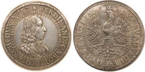2 Thaler Holy Roman Empire (962-1806) Silver Ferdinand III, Holy Roman Emperor (1608-1657)