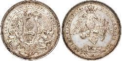 2 Thaler Imperial City of Augsburg (1276 - 1803) Silver Charles VI, Holy Roman Emperor (1685-1740)