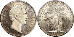 2 Thaler Kingdom of Bavaria (1806 - 1918) Silver Ludwig I of Bavaria (1786 – 1868)