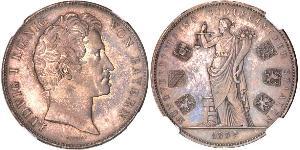 2 Thaler Kingdom of Bavaria (1806 - 1918) Silver Ludwig I of Bavaria (1786 – 1868)