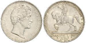 2 Thaler Kingdom of Bavaria (1806 - 1918) Silver Ludwig I of Bavaria (1786 – 1868)
