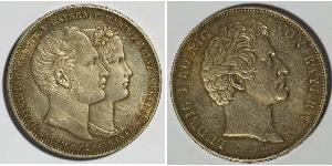 2 Thaler Kingdom of Bavaria (1806 - 1918) Silver Ludwig I of Bavaria (1786 – 1868)