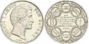 2 Thaler Kingdom of Bavaria (1806 - 1918) Silver Ludwig I of Bavaria (1786 – 1868)