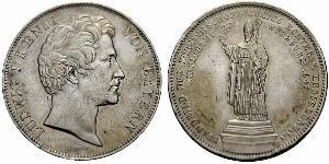 2 Thaler Kingdom of Bavaria (1806 - 1918) Silver Ludwig I of Bavaria (1786 – 1868)