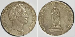 2 Thaler Kingdom of Bavaria (1806 - 1918) Silver Ludwig I of Bavaria (1786 – 1868)