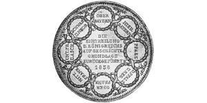 2 Thaler Kingdom of Bavaria (1806 - 1918) Silver Ludwig I of Bavaria (1786 – 1868)