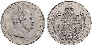 2 Thaler Kingdom of Prussia (1701-1918) Silver Frederick William IV of Prussia (1795 - 1861)