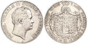 2 Thaler Kingdom of Prussia (1701-1918) Silver Frederick William IV of Prussia (1795 - 1861)