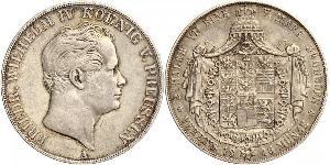 2 Thaler Kingdom of Prussia (1701-1918) Silver Frederick William IV of Prussia (1795 - 1861)