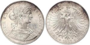 2 Thaler States of Germany Silver 