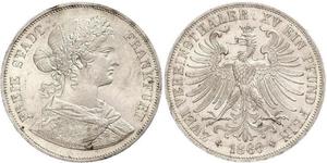 2 Thaler States of Germany Silver 