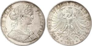 2 Thaler States of Germany Silver 