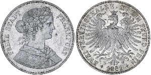 2 Thaler States of Germany Silver 