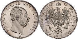 2 Талер Королівство Пруссія (1701-1918) Срібло Wilhelm I, German Emperor (1797-1888)