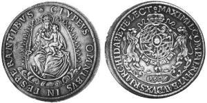 2 Thaler Electorate of Bavaria (1623 - 1806) 銀 
