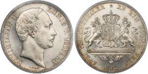 2 Thaler Electorate of Bavaria (1623 - 1806) 銀 Maximilian II Emanuel, Elector of Bavaria