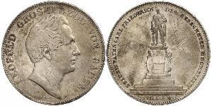 2 Thaler 巴登大公國 (1806 - 1918) 銀 利奥波德 (巴登)