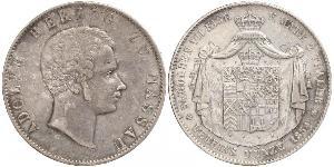 2 Thaler 拿骚公国 (1806 - 1866) 銀 阿道夫 (卢森堡大公)
