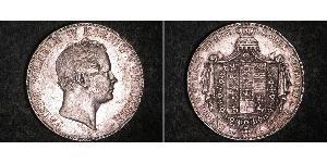 2 Thaler 普魯士王國 (1701 - 1918) 銀 腓特烈·威廉四世 (1795 - 1861)