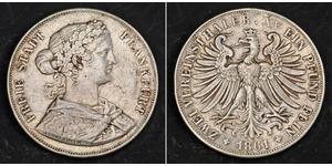 2 Thaler 联邦州 (德国) 銀 