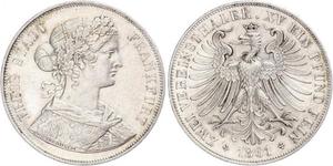 2 Thaler 联邦州 (德国) 銀 