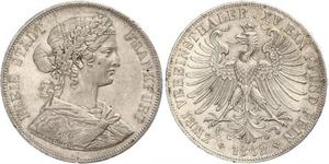2 Thaler 联邦州 (德国) 銀 