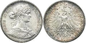 2 Thaler 联邦州 (德国) 銀 