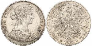 2 Thaler 联邦州 (德国) 銀 