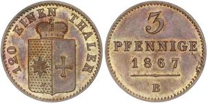 2 Thaler 联邦州 (德国) 銀 
