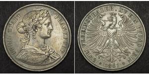 2 Thaler 联邦州 (德国) 銀 