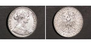 2 Thaler 联邦州 (德国) 銀 
