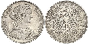 2 Thaler 联邦州 (德国) 銀 