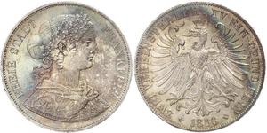 2 Thaler 联邦州 (德国) 銀 