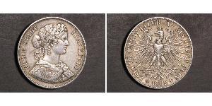 2 Thaler 联邦州 (德国) 銀 