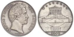 2 Thaler / 3.5 Gulden Kingdom of Bavaria (1806 - 1918) Silver Ludwig I of Bavaria (1786 – 1868)