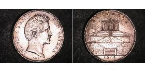 2 Thaler / 3.5 Gulden Kingdom of Bavaria (1806 - 1918) Silver Ludwig I of Bavaria (1786 – 1868)