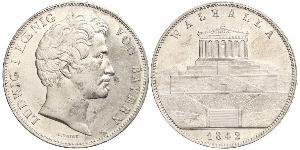 2 Thaler / 3.5 Gulden Kingdom of Bavaria (1806 - 1918) Silver Ludwig I of Bavaria (1786 – 1868)