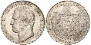 2 Thaler / 3½ Gulden Grand-duché de Hesse (1806 - 1918) Argent Louis II de Hesse