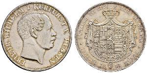 2 Thaler / 3½ Gulden Großherzogtum Hessen (1806 - 1918) Silber Friedrich Wilhelm I. (Hessen-Kassel) (1802 - 1875)