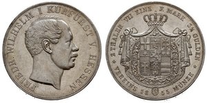 2 Thaler / 3½ Gulden 黑森-达姆施塔特 (1806 - 1918) 銀 弗里德里希·威廉 (黑森选侯) (1802 - 1875)