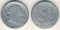 2 Zloty Deuxième République de Pologne (1918 - 1939) Argent 