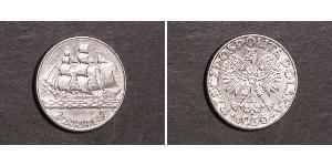 2 Zloty Deuxième République de Pologne (1918 - 1939) Argent 