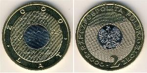 2 Zloty Third Polish Republic (1991 - ) Bimetall 