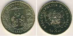 2 Zloty Third Polish Republic (1991 - ) Brass 